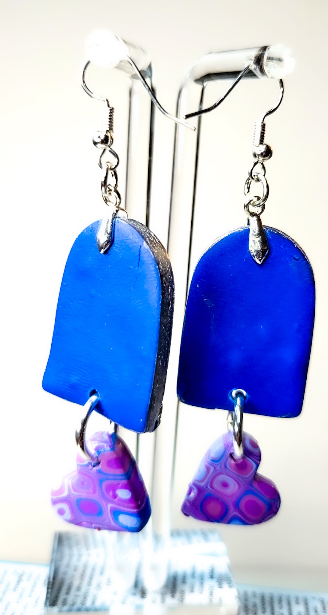 Funkadelic Retro Mod Plumes - Design 4 - Hearts in Tow