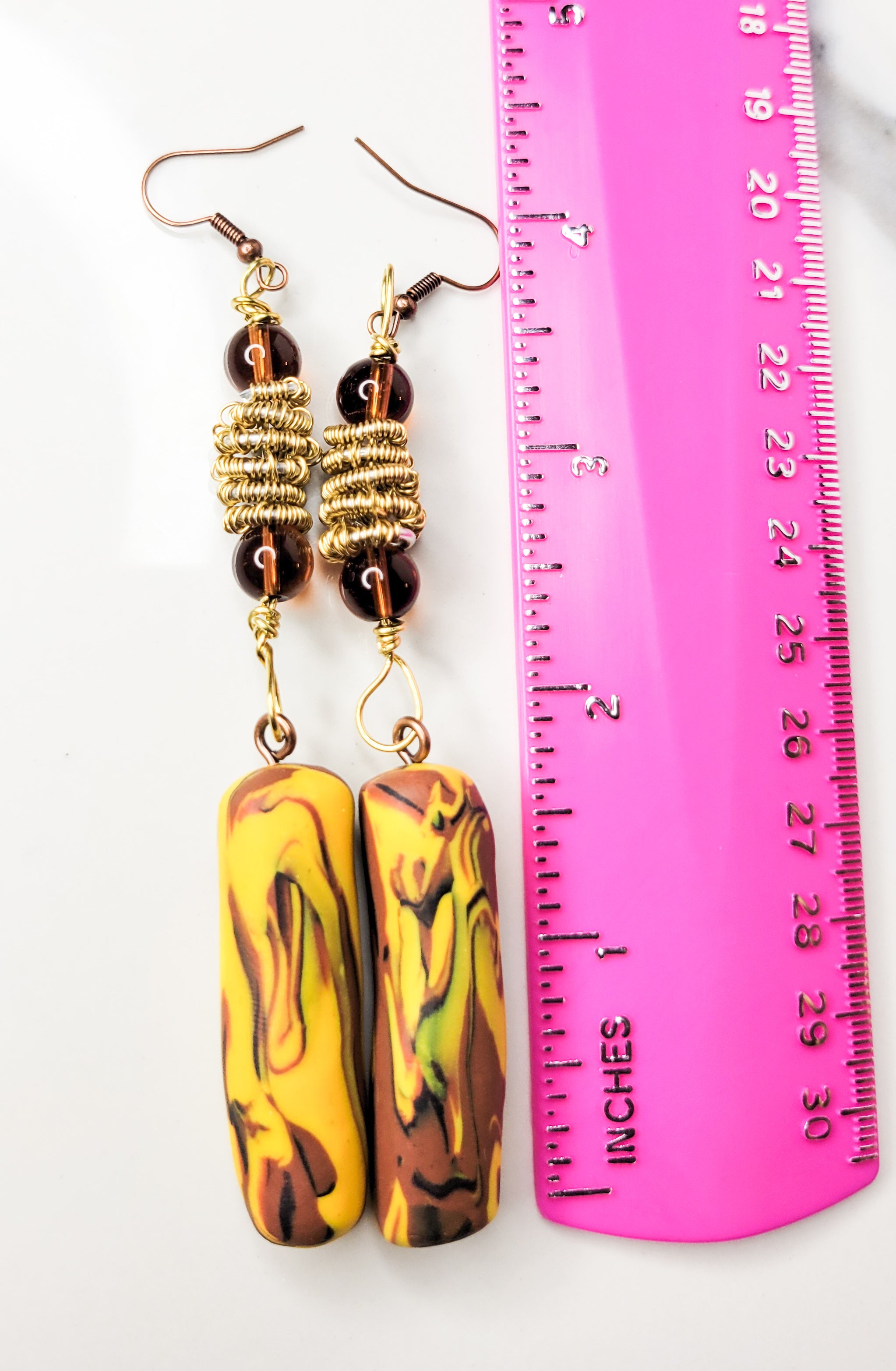 Amarillo Paradise - Design 1 - Columns of Gold