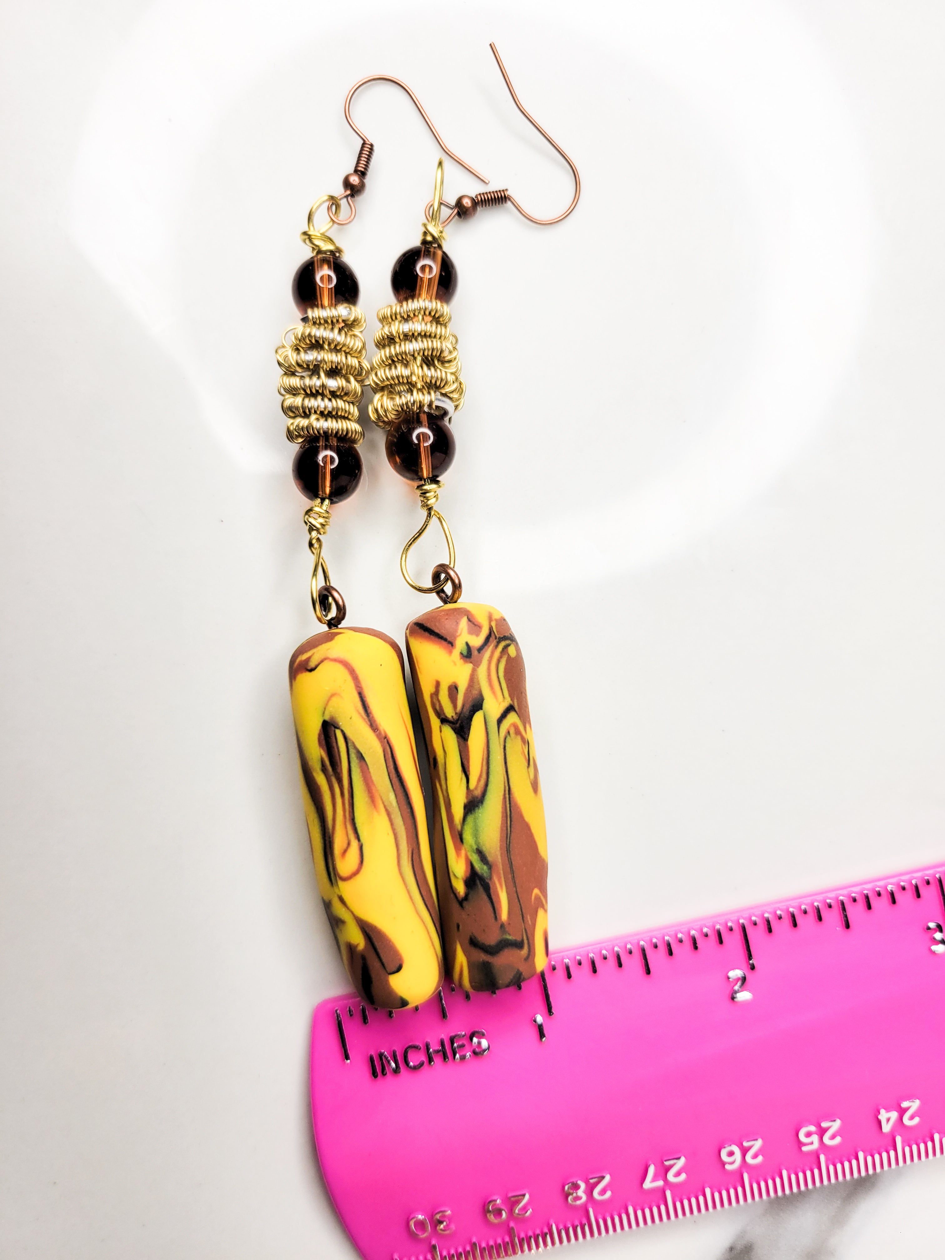 Amarillo Paradise - Design 1 - Columns of Gold