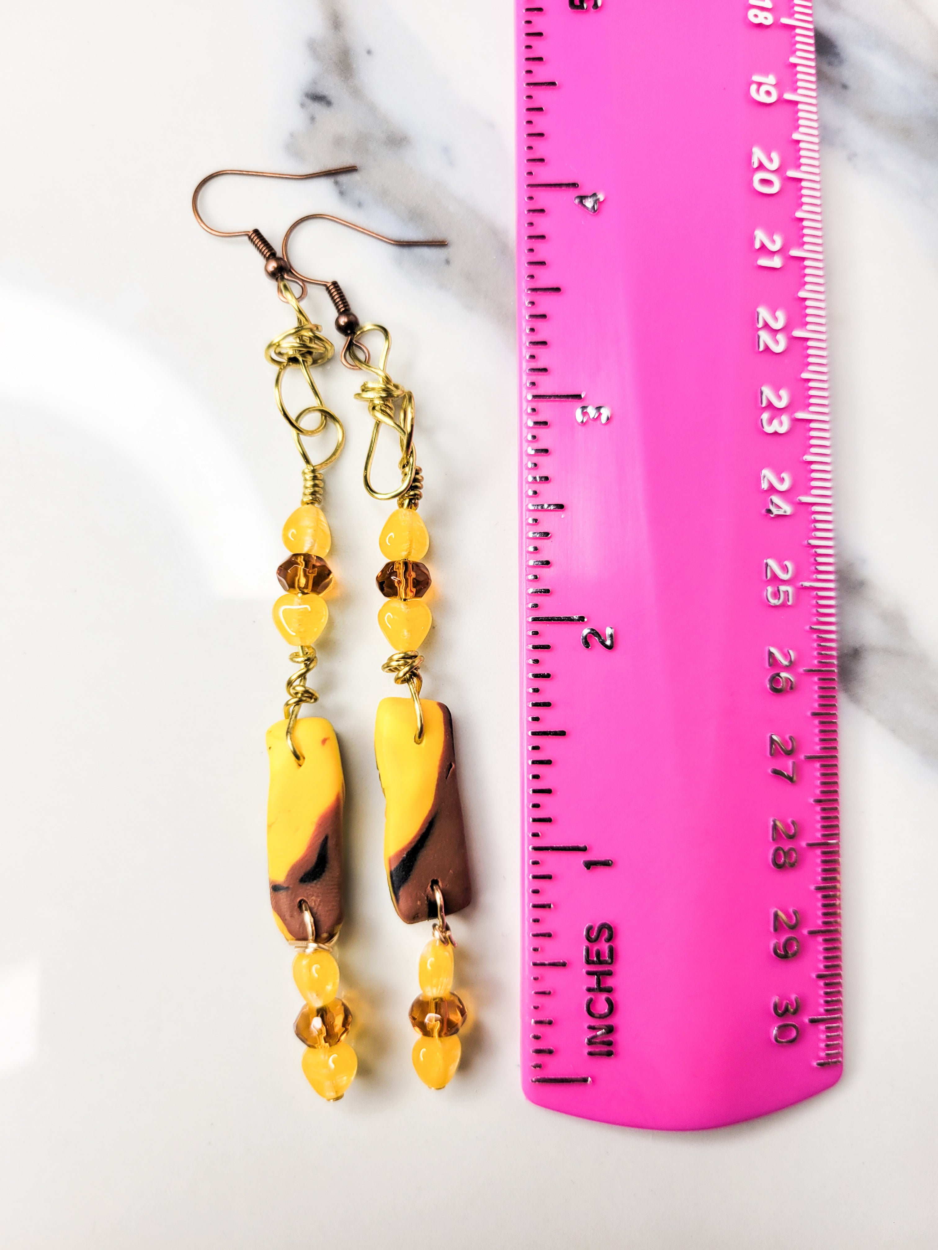 Amarillo Paradise - Design 3 - Cascading Hearts