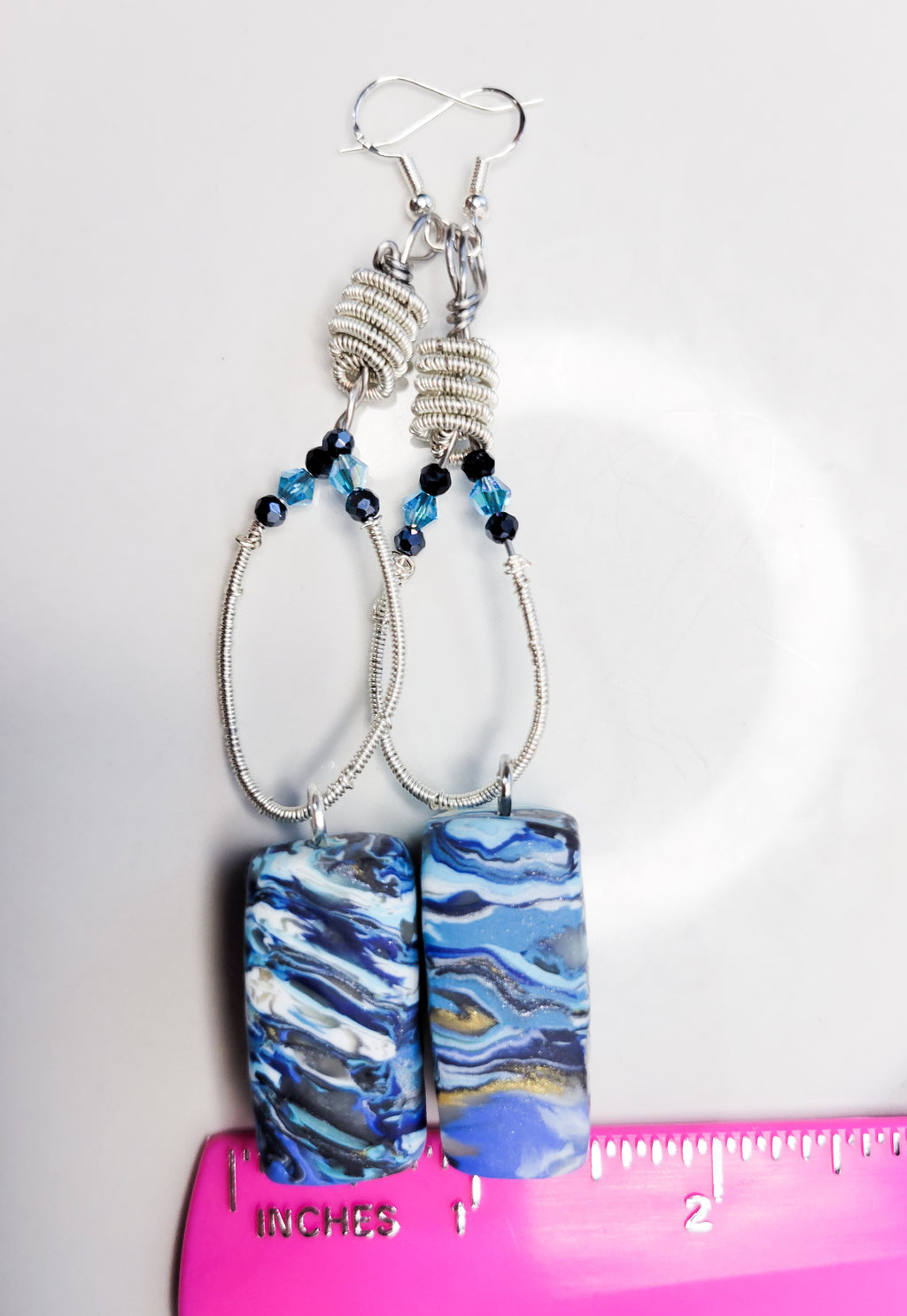 Whirled in Blue - Design 3 - Waves2