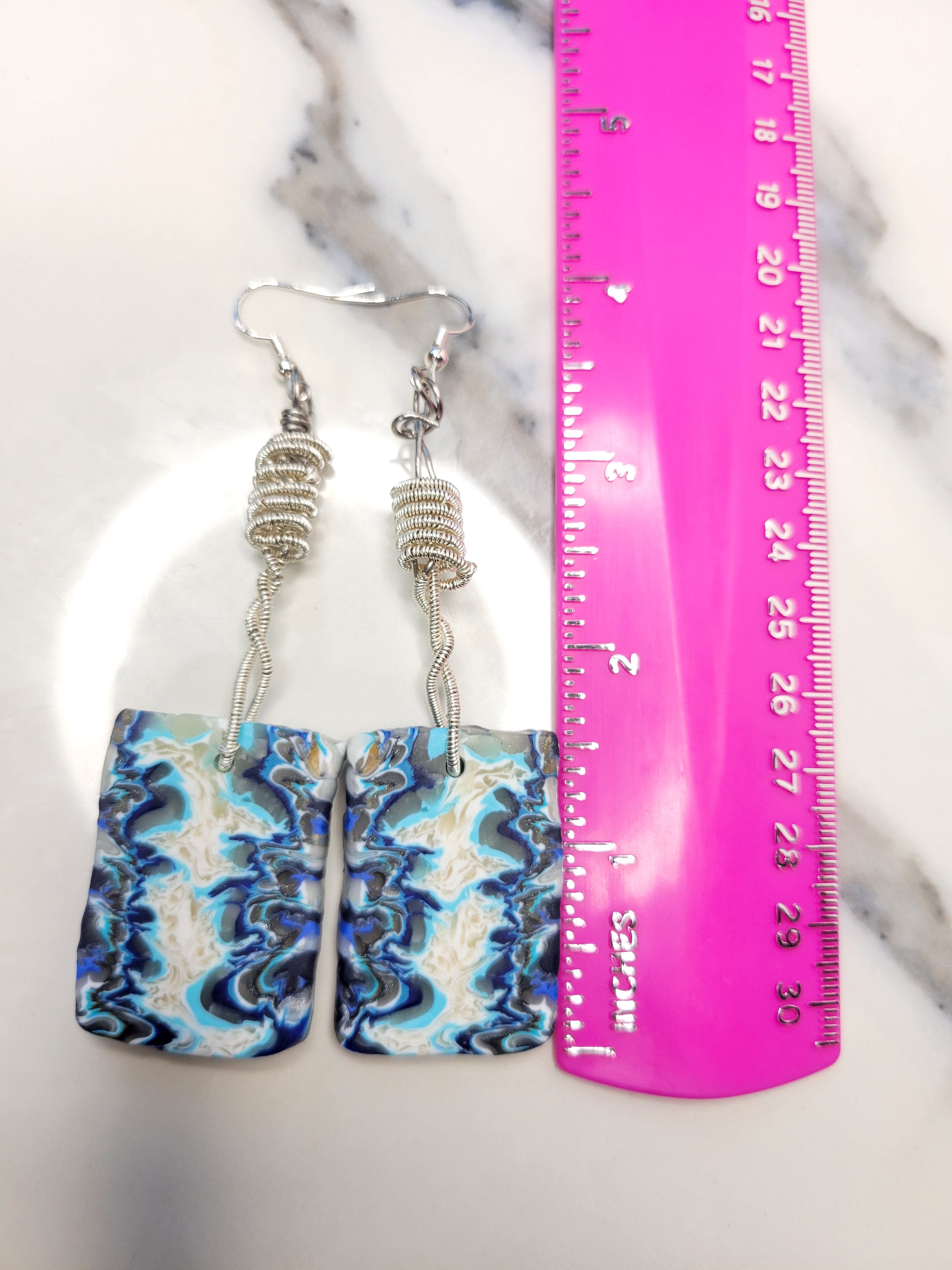 Whirled in Blue - Design 2 - Waves1