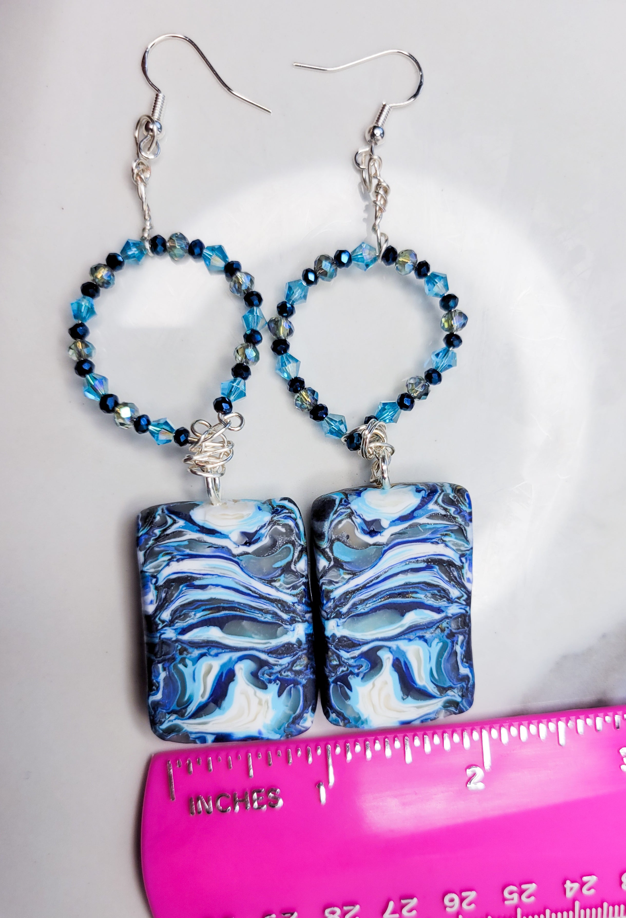 Whirled in Blue - Design 6 - Full Circle