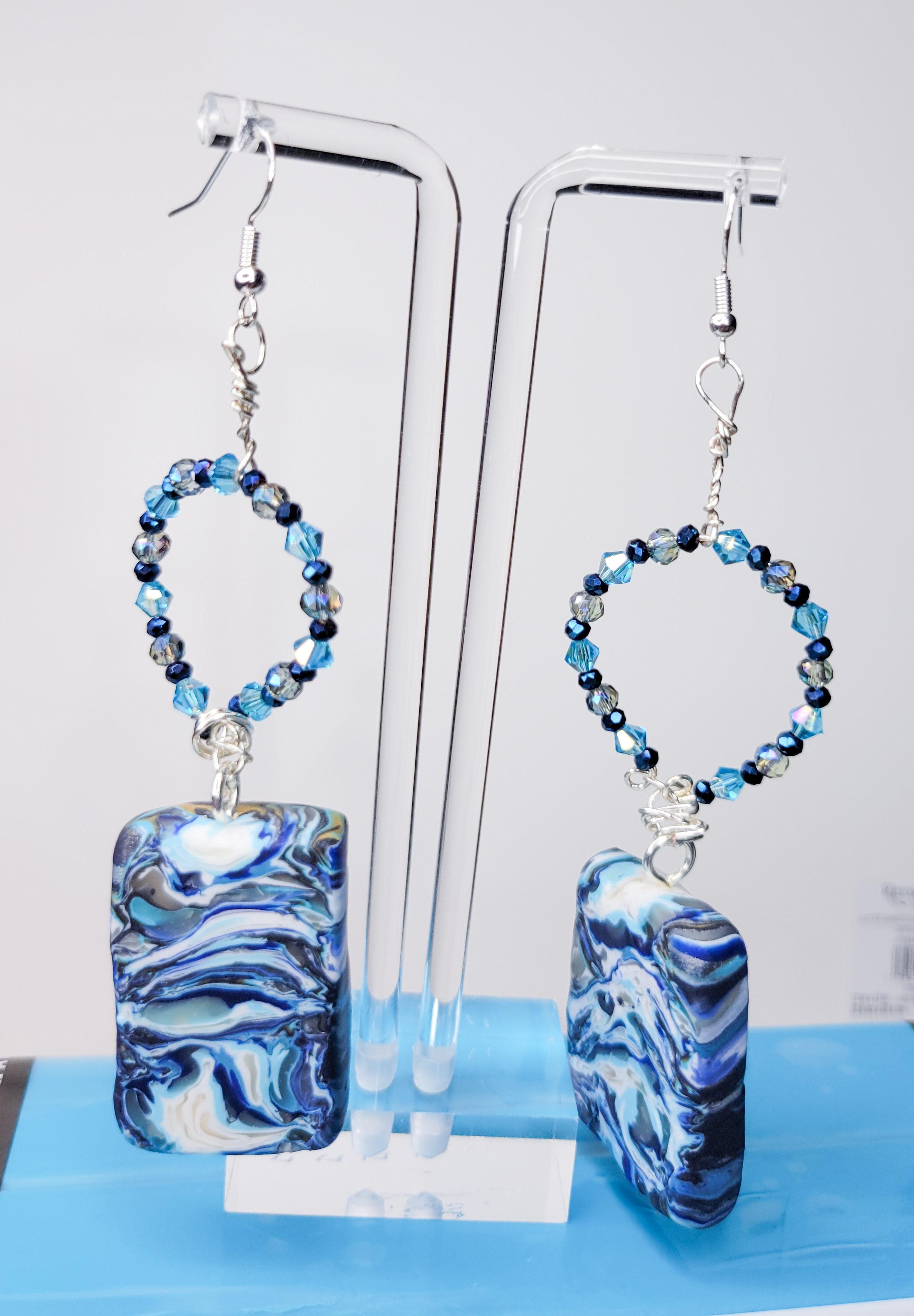 Whirled in Blue - Design 6 - Full Circle