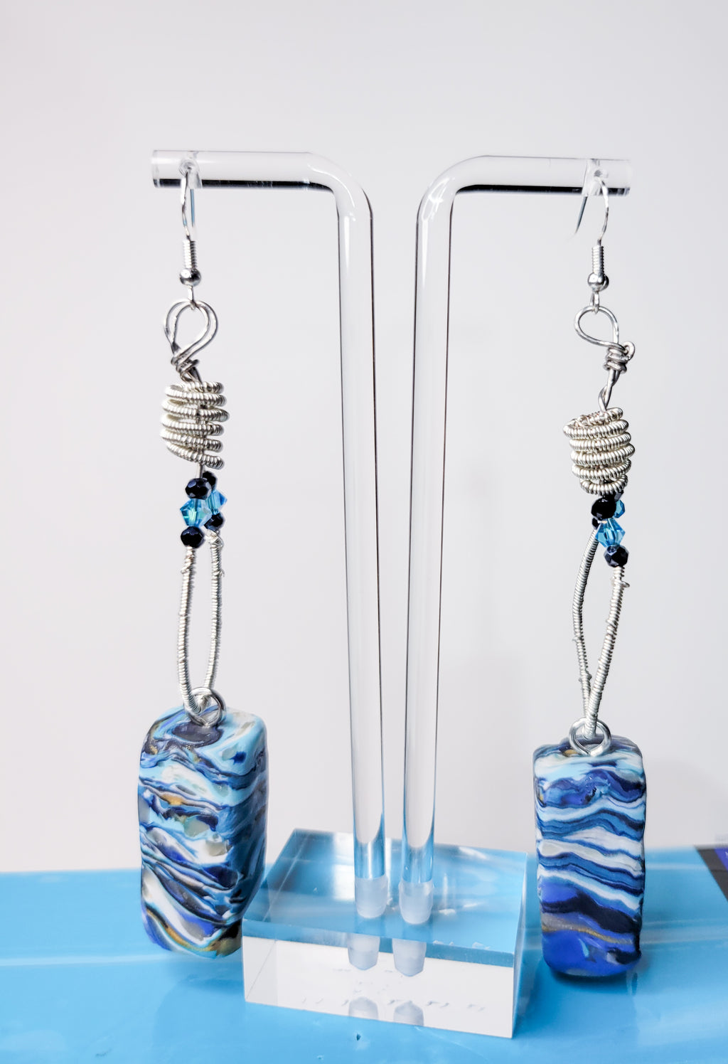 Whirled in Blue - Design 3 - Waves2