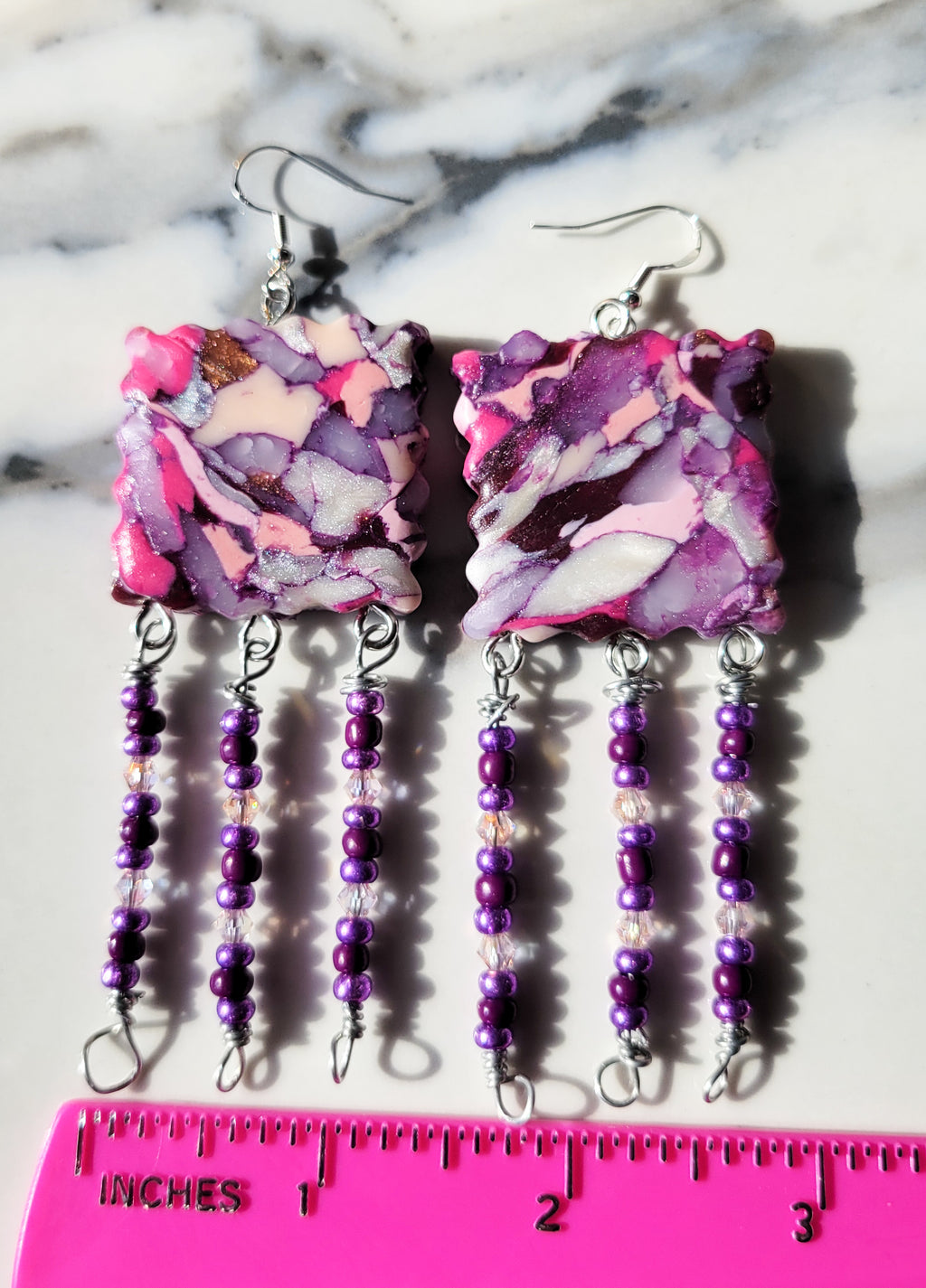 Stained Class Collection - Pink & Purple - Design 3 - Jelly Squared