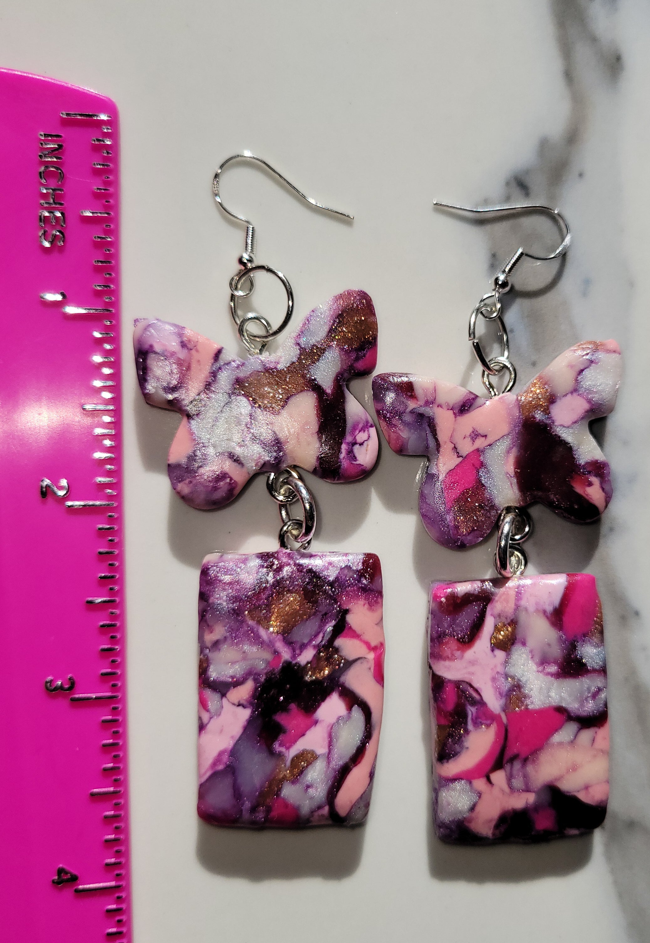 Stained Class Collection - Pink & Purple - Design 5 - Take Flight