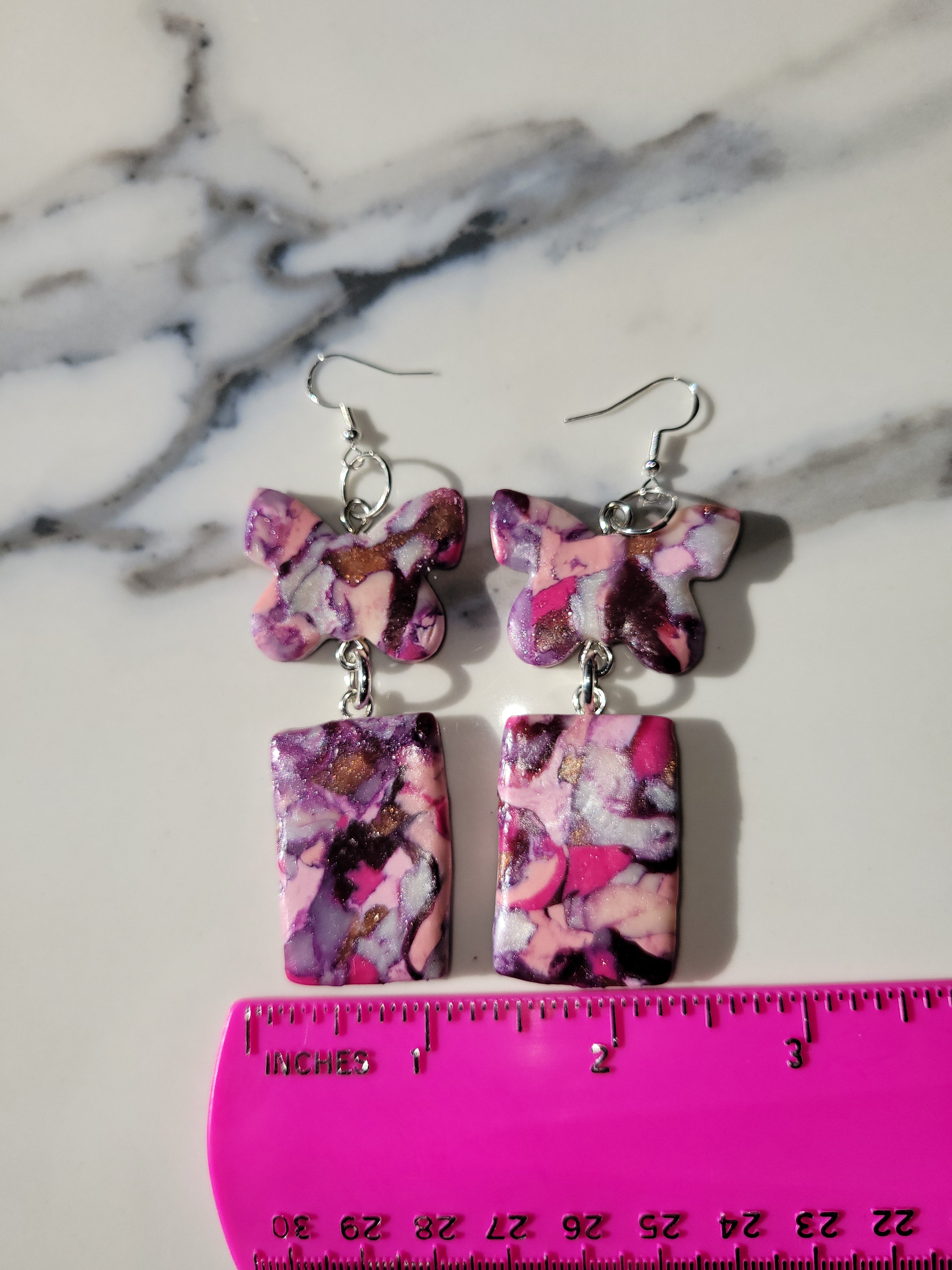 Stained Class Collection - Pink & Purple - Design 5 - Take Flight