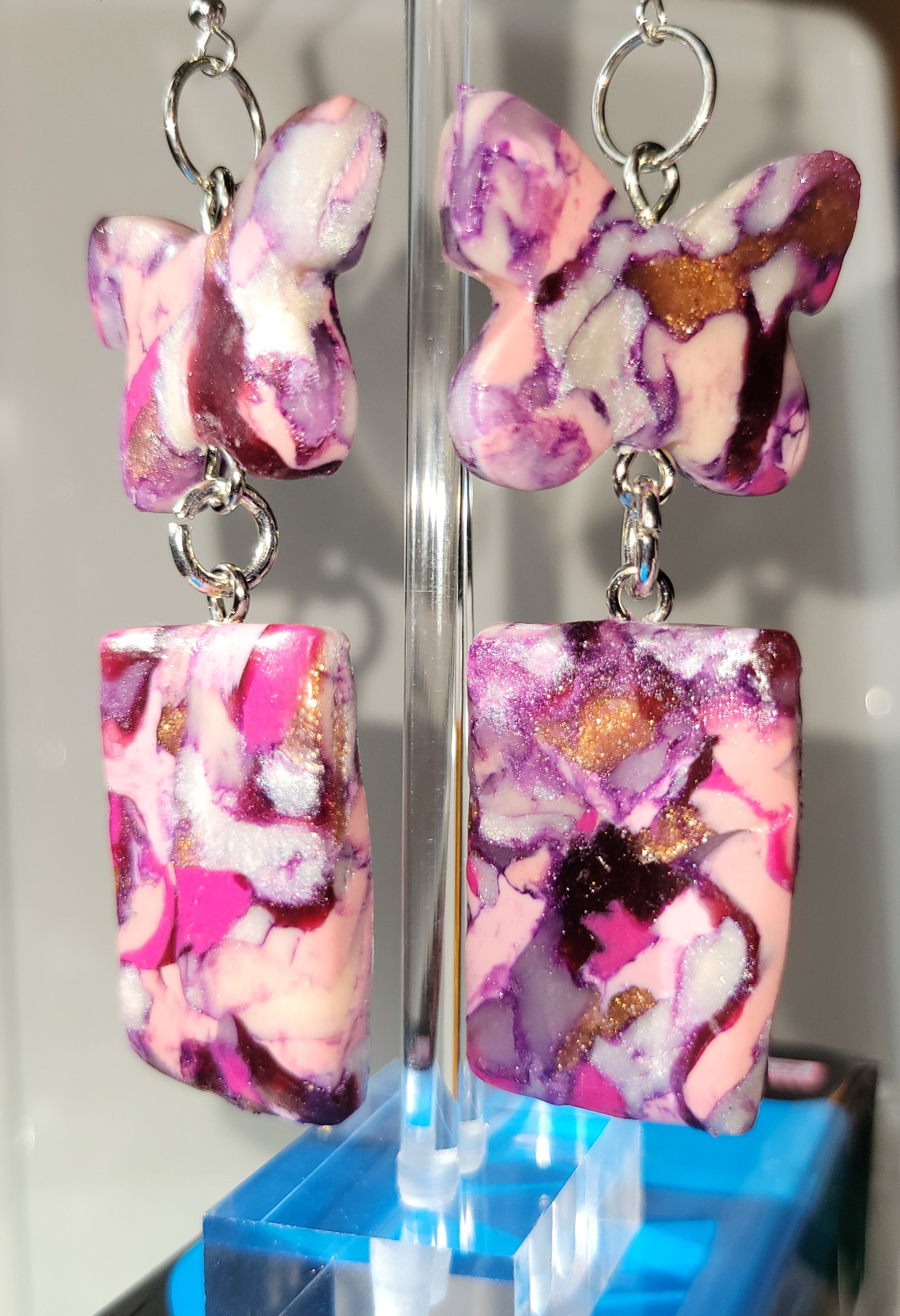 Stained Class Collection - Pink & Purple - Design 5 - Take Flight