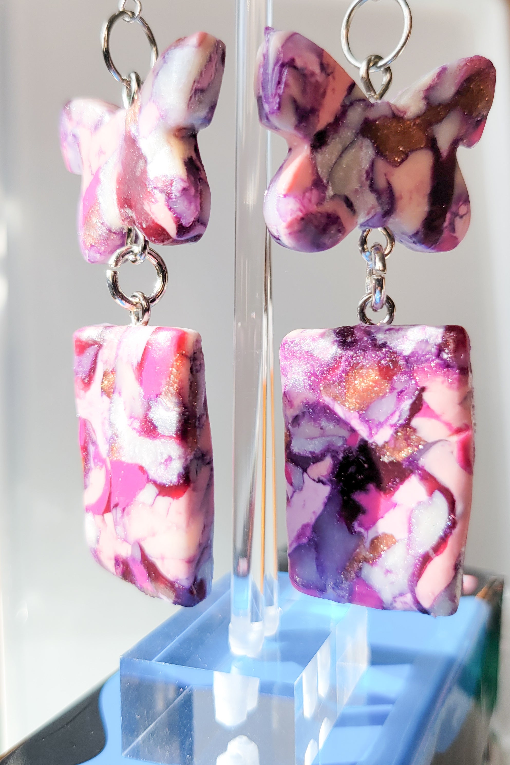 Stained Class Collection - Pink & Purple - Design 5 - Take Flight