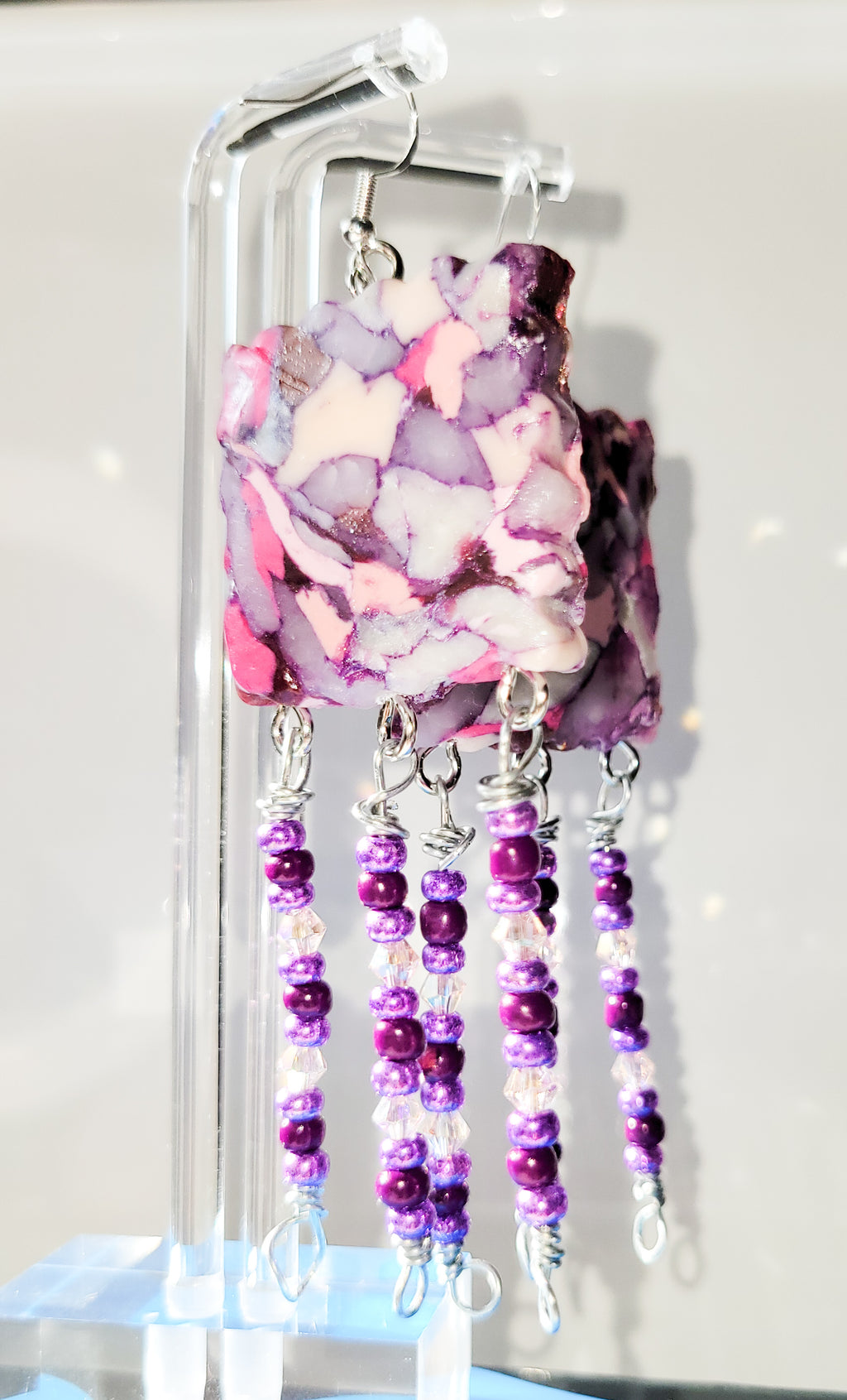 Stained Class Collection - Pink & Purple - Design 3 - Jelly Squared