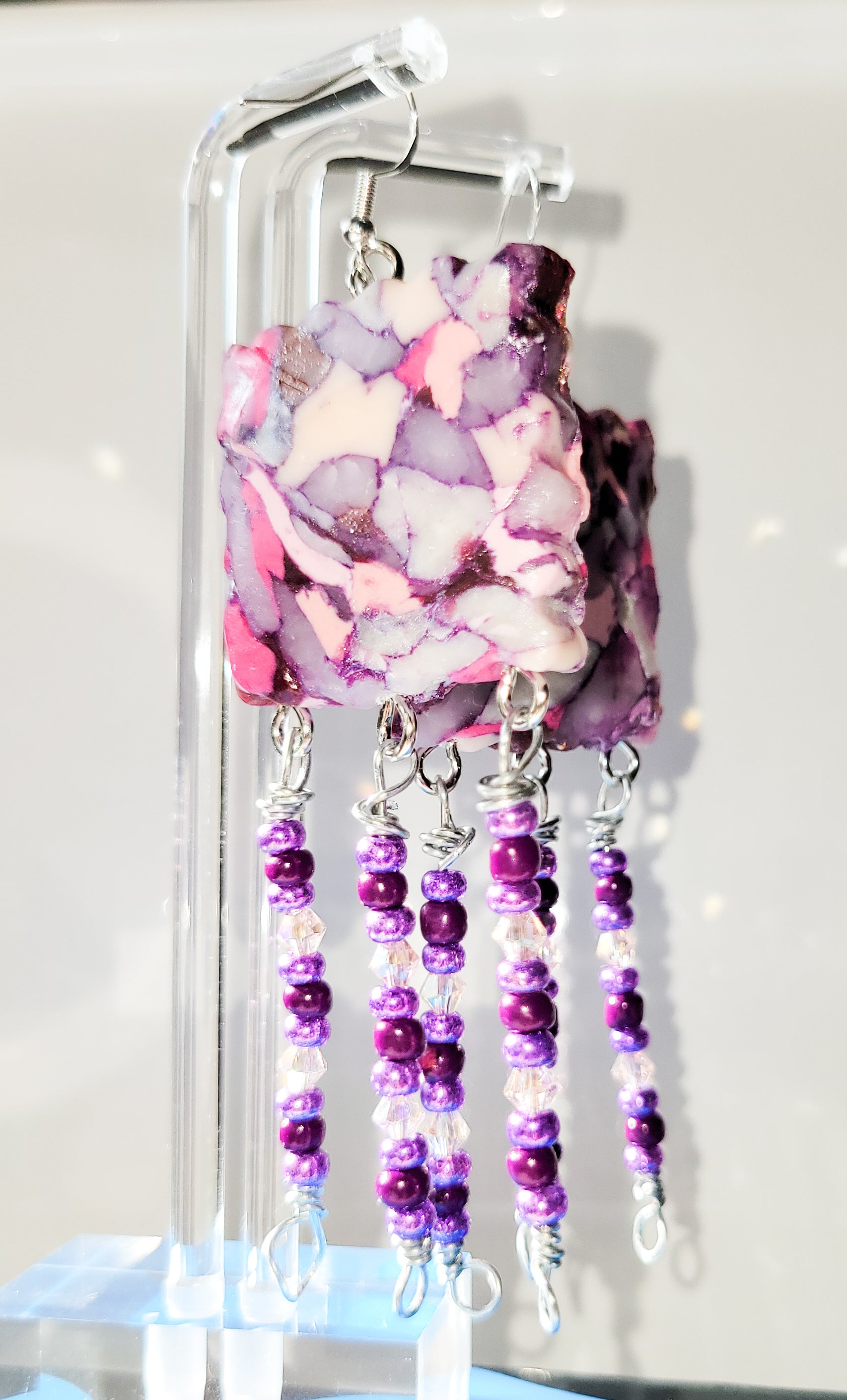 Stained Class Collection - Pink & Purple - Design 3 - Jelly Squared