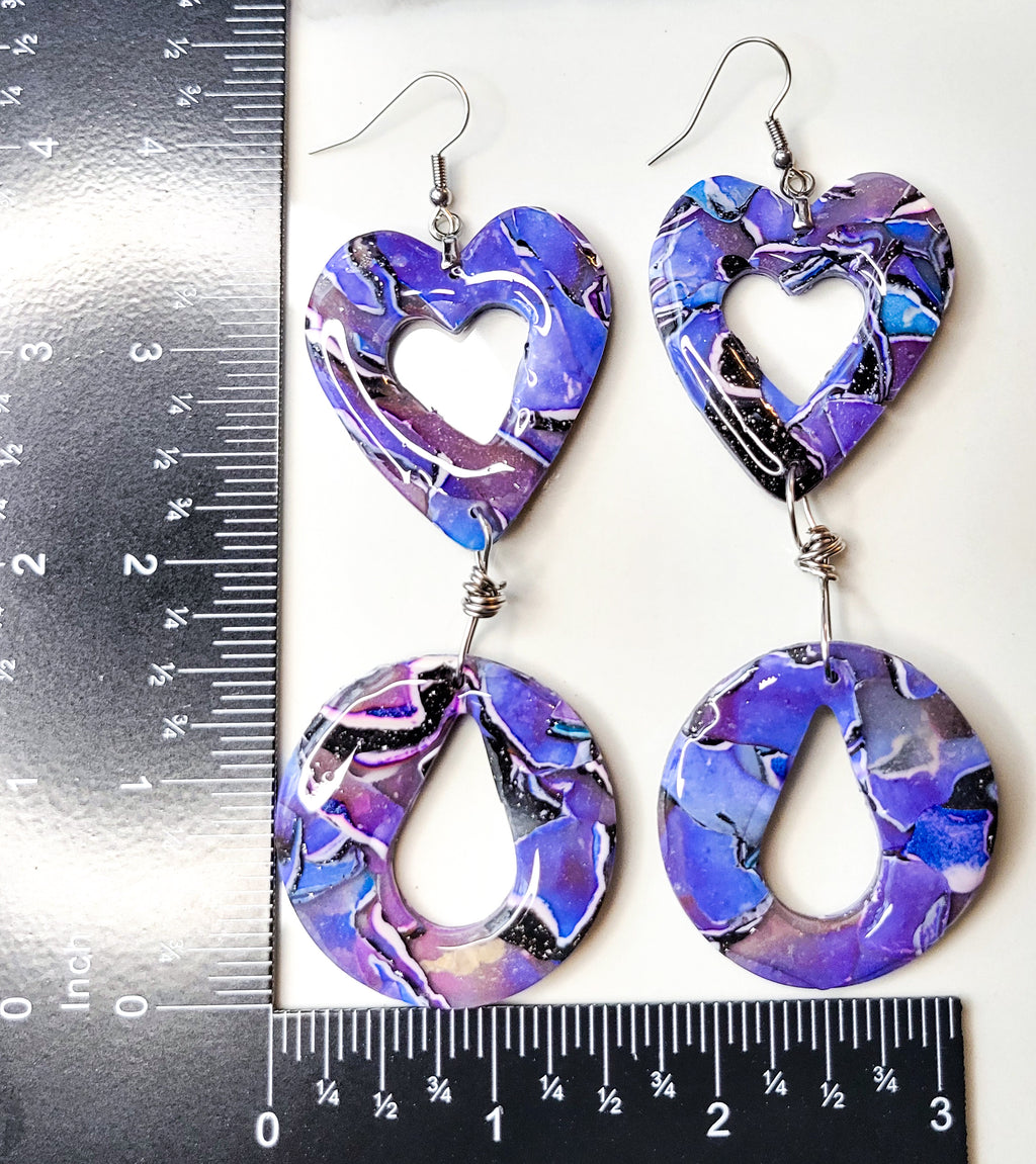 Written in Stone Collection - Amethyst Hues - Design 1