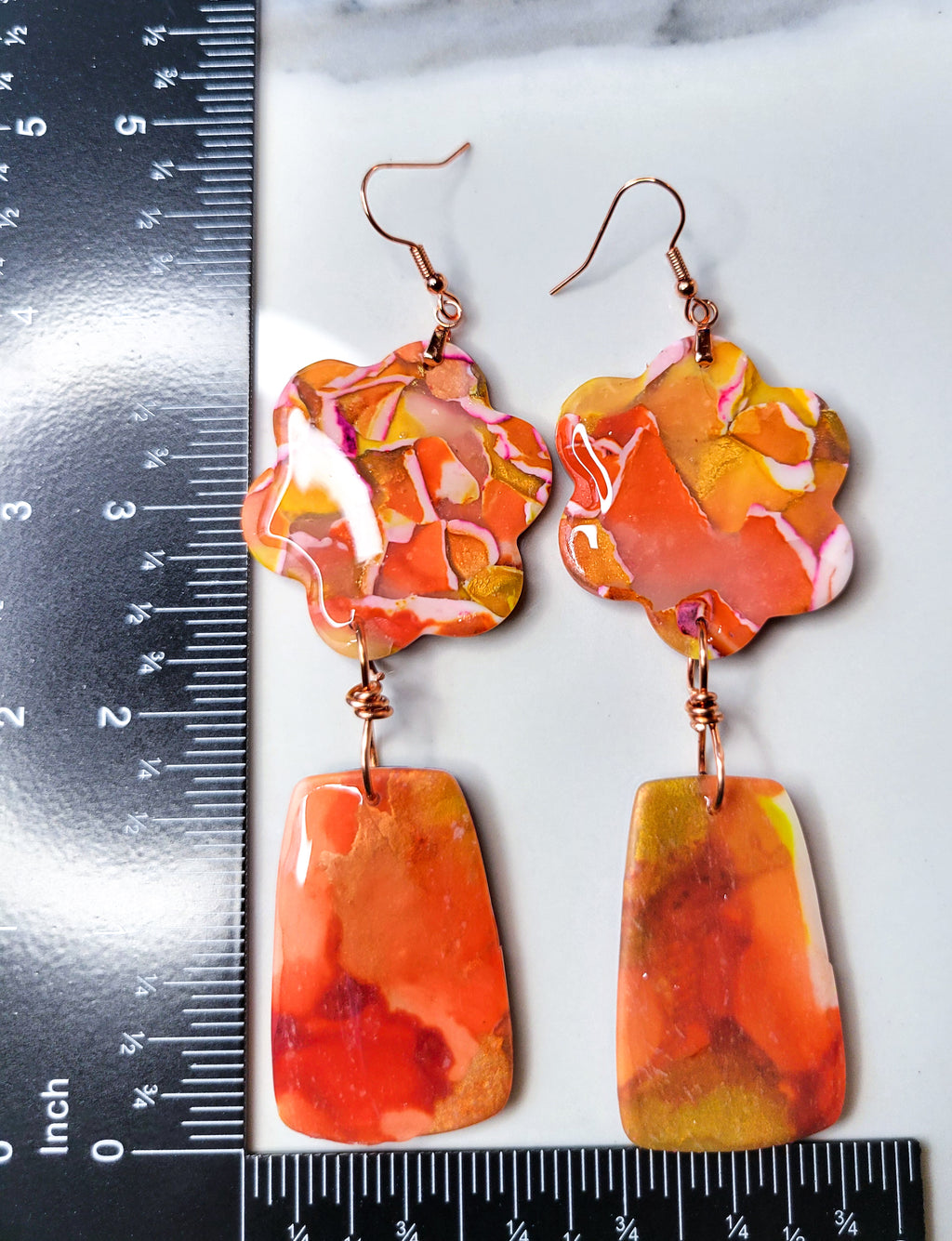 Written in Stone Collection - Marigold Sunset  - Design 6