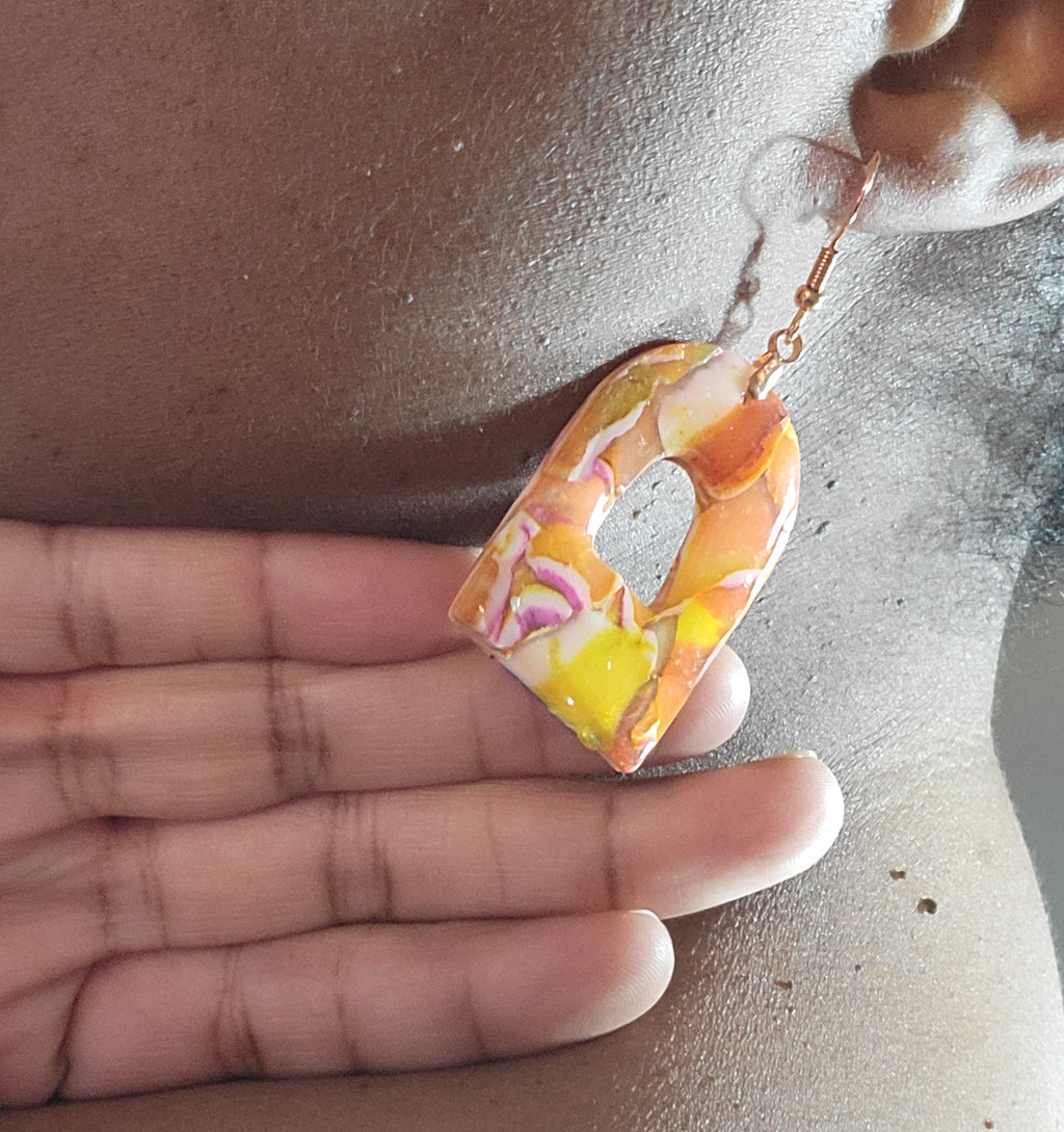 Written in Stone Collection - Marigold Sunset 2  - Design 7