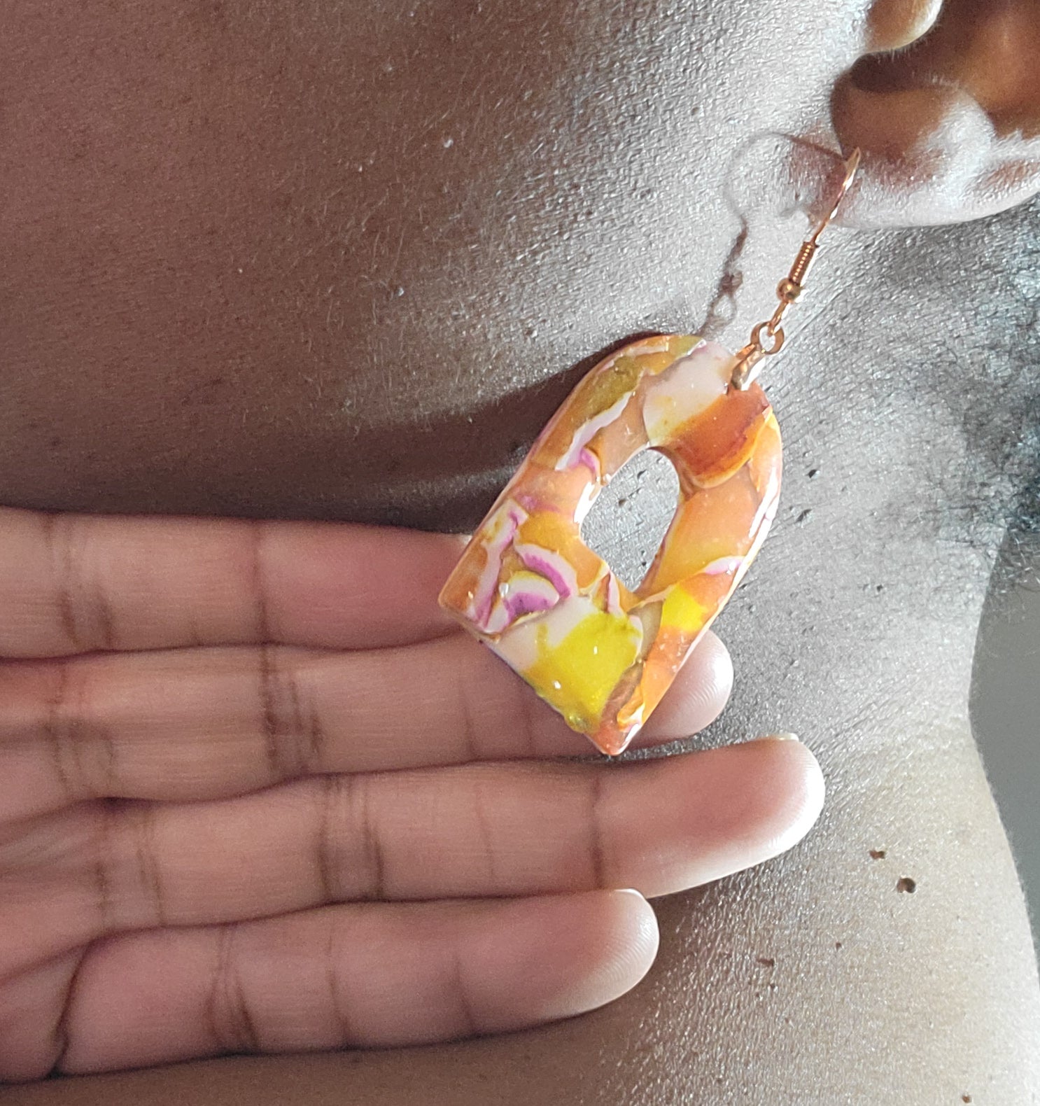 Written in Stone Collection - Marigold Sunset 2  - Design 7