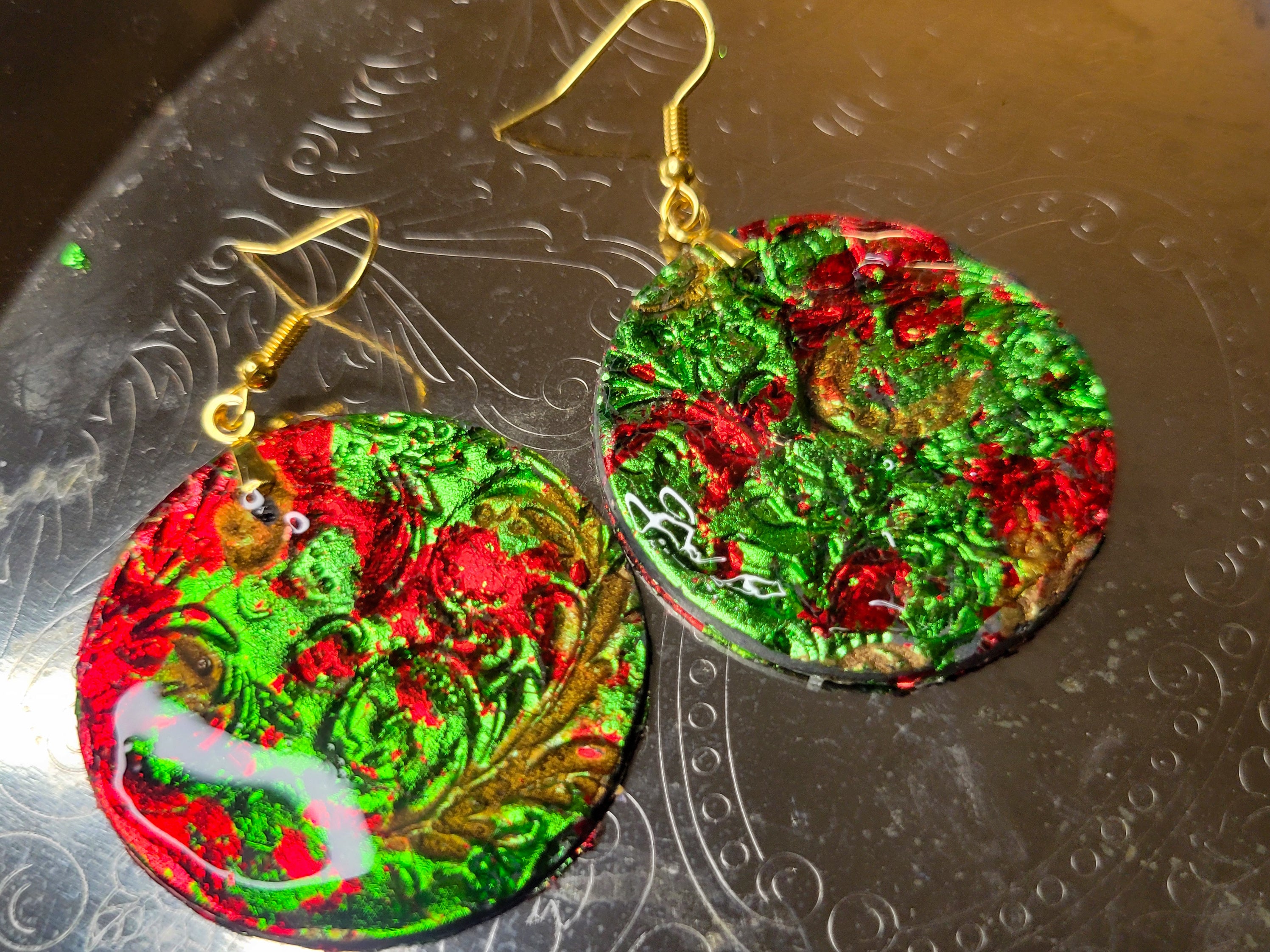 Holiday Glow Collection - Vintage Ornaments - Design 9