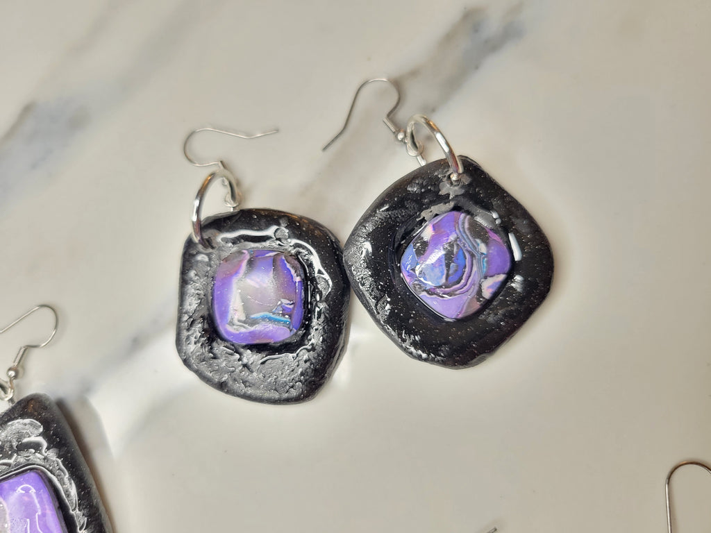 Written in Stone Collection - Amethyst in Darkness - Design 3