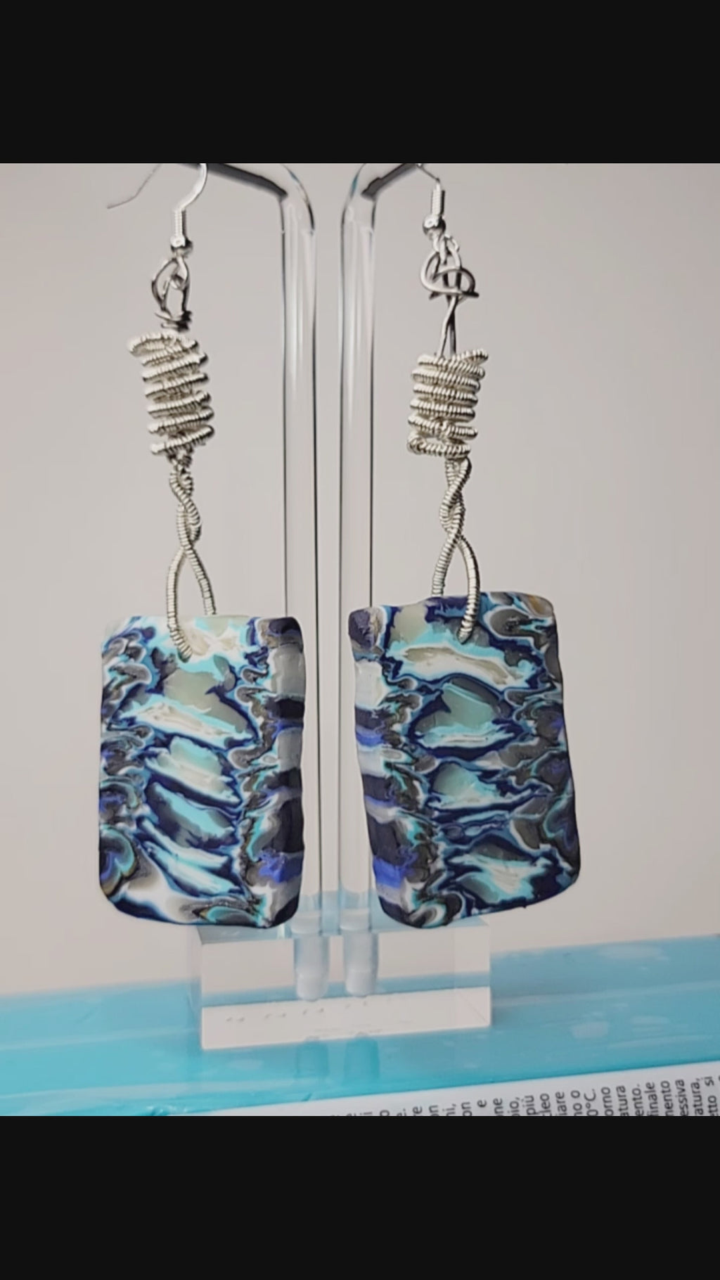 Whirled in Blue - Design 2 - Waves1