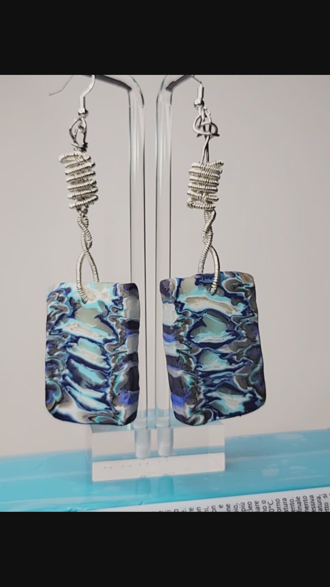 Whirled in Blue - Design 2 - Waves1