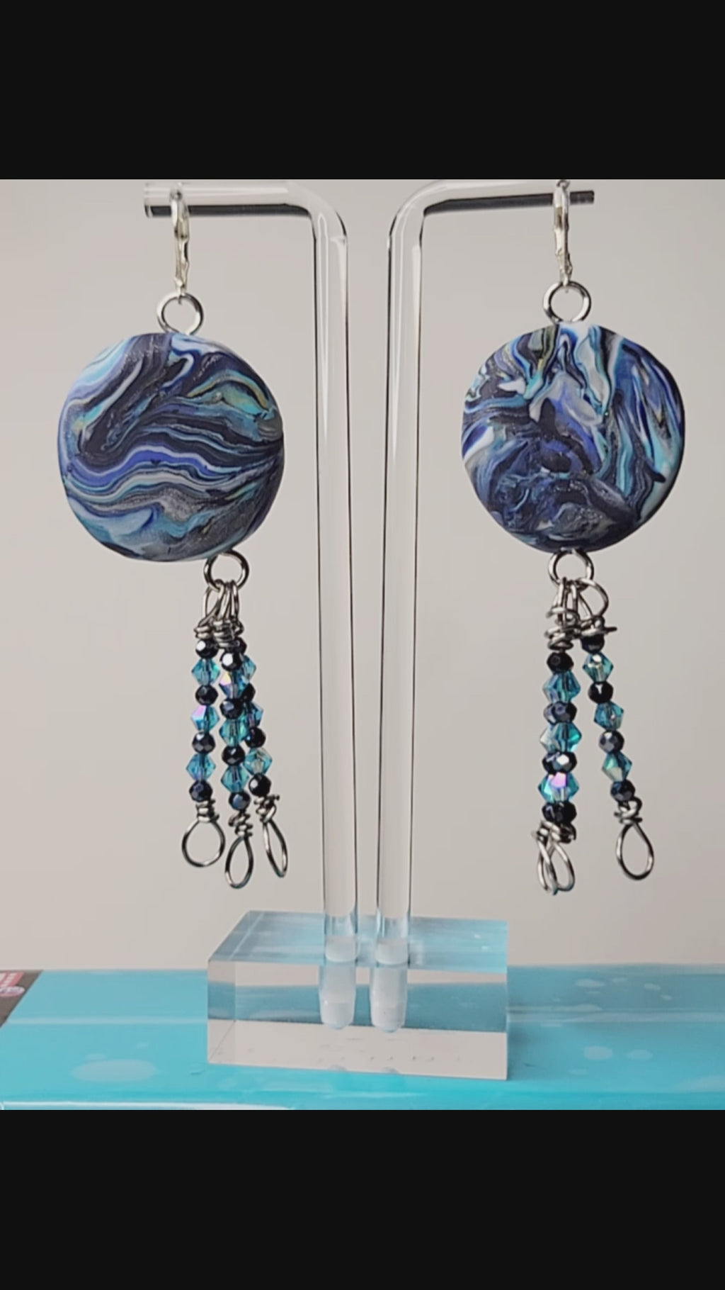 Whirled in Blue - Design 9 - World of Wonders