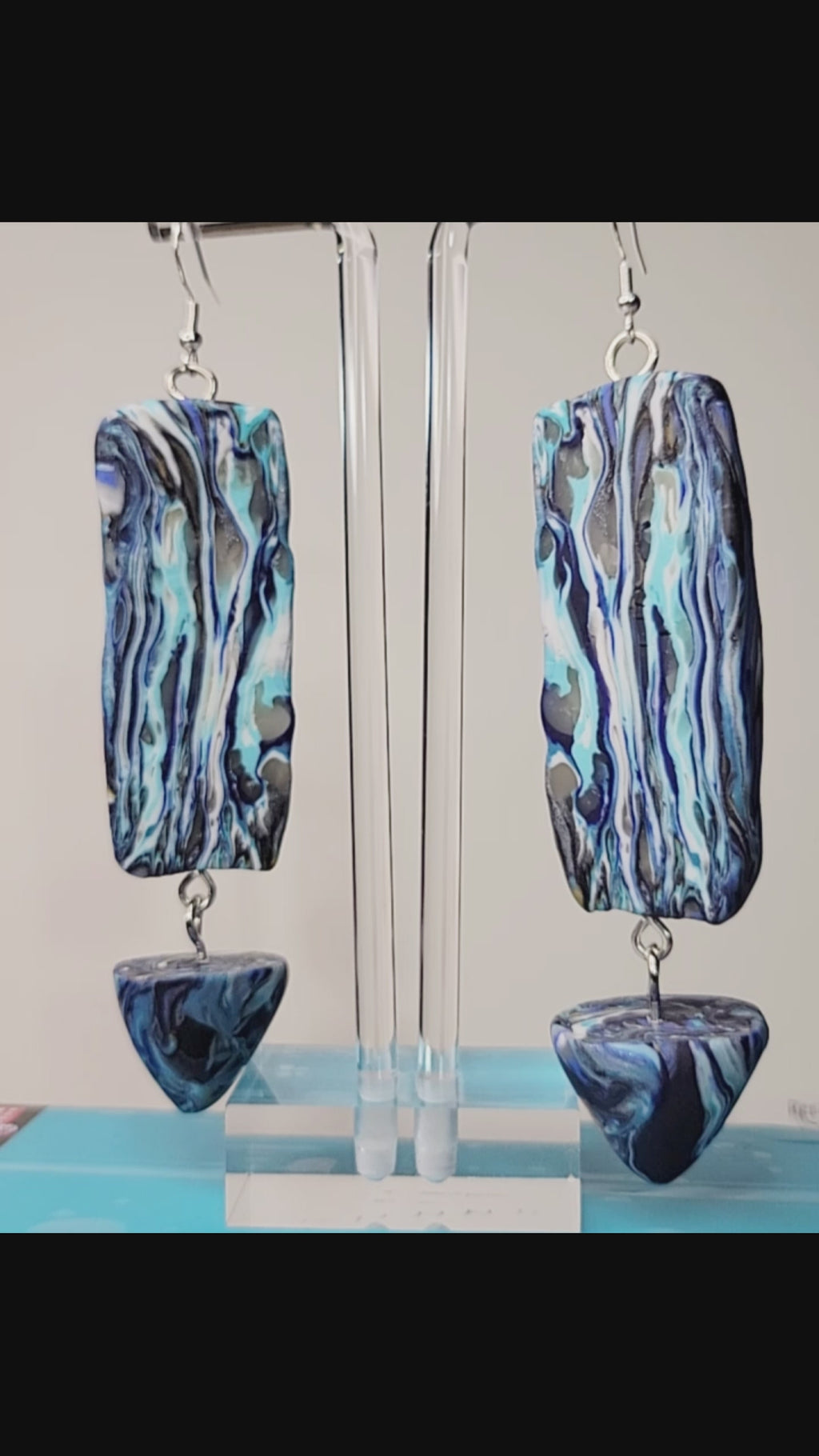 Whirled in Blue - Design 10 - Balance