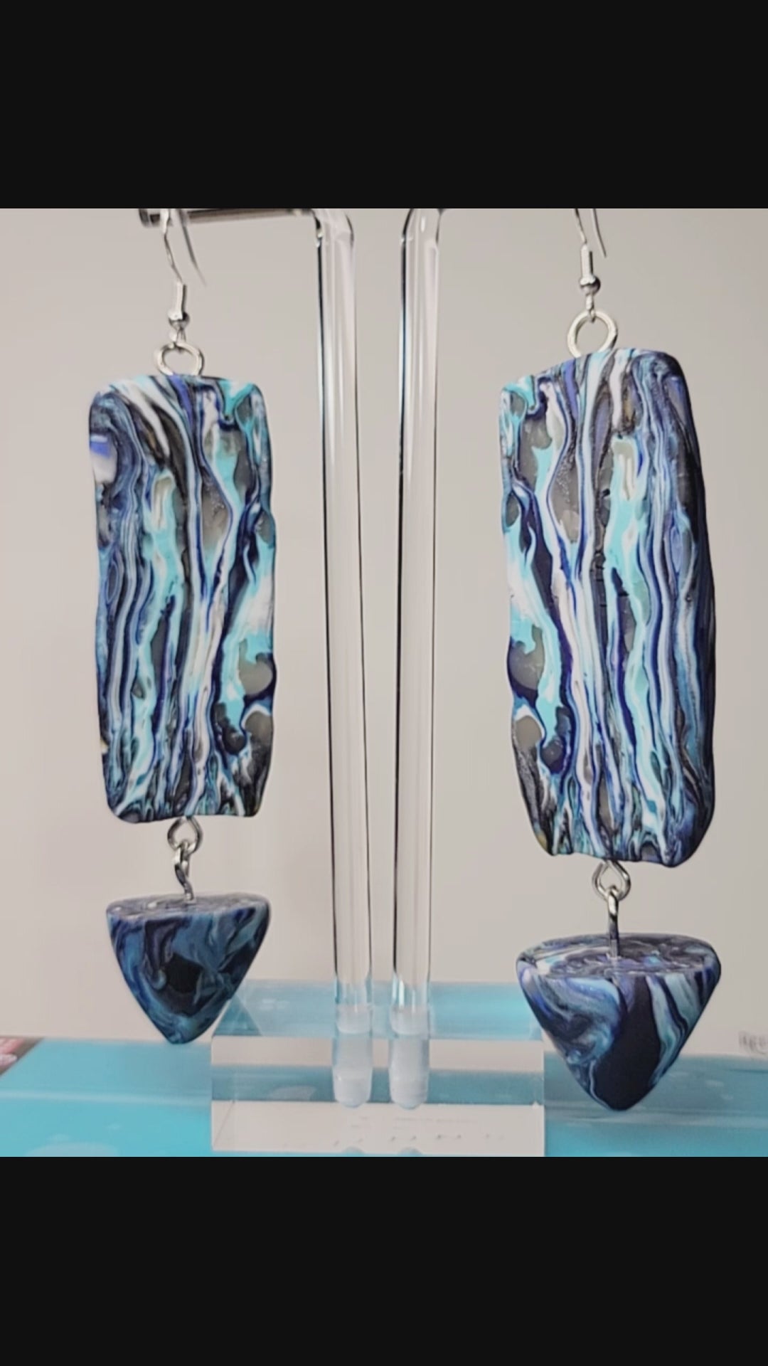 Whirled in Blue - Design 10 - Balance